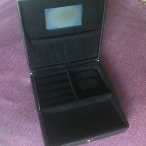 Travel or Small Faux Leather Jewelry Box